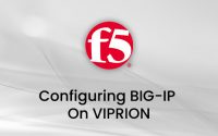 Configuring BIG-IP on VIPRION Training