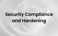 Security Compliance and Hardening Training